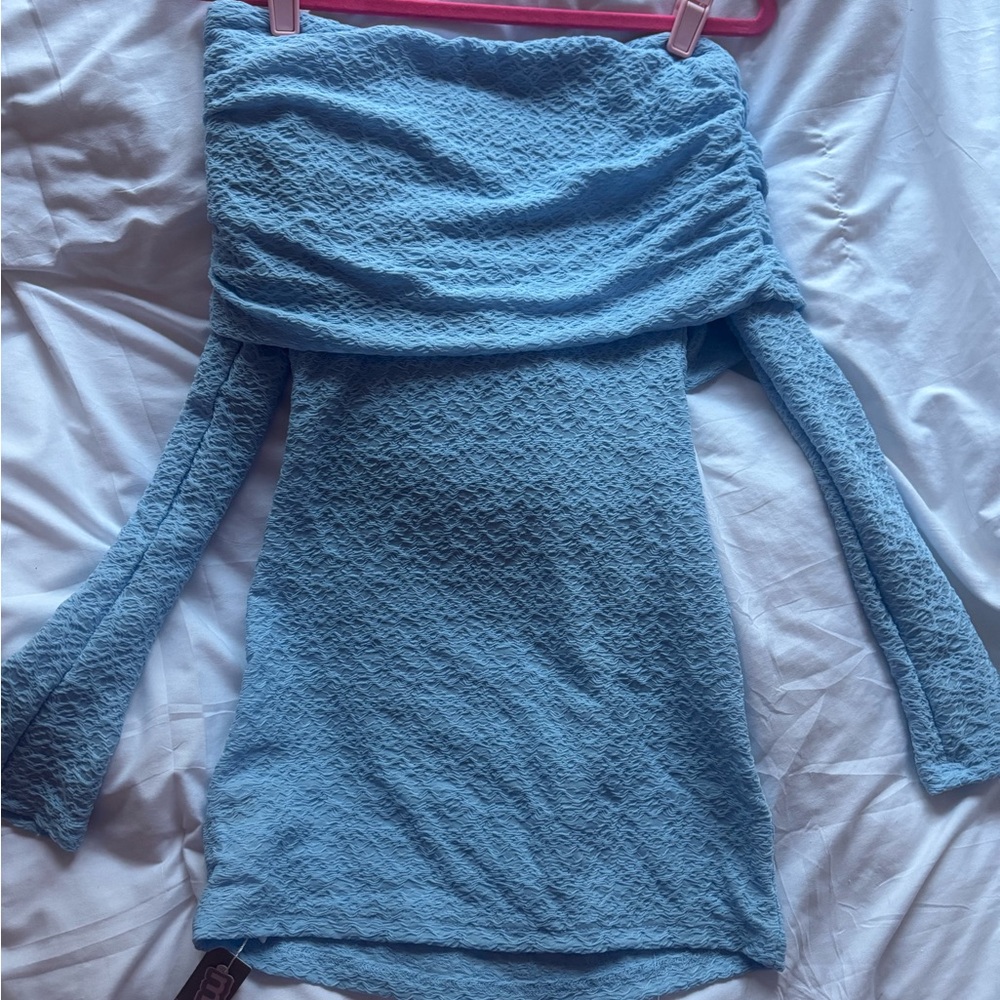Missguided short, off the shoulder going out dress